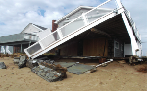 Many private properties were damaged along the south coast of R.I. during Sandy.