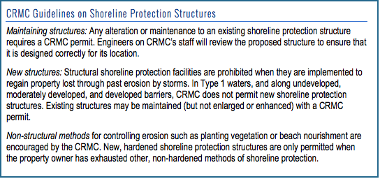 Box 8 CRMC Shoreline Protection Structures